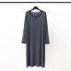 Long Below The Knee Soft Draping Bathrobe Mens Pajamas