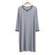 Long Below The Knee Soft Draping Bathrobe Mens Pajamas