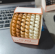 High-elastic telephone cord hair ring-light coffee + khaki + rice-6 pieces-1 box - Option1