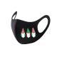 Christmas print autumn and winter ice silk mask