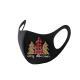 Christmas print autumn and winter ice silk mask