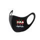 Christmas print autumn and winter ice silk mask