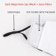 Adjustable ear type printing mask