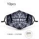 Printed protective filter pm2.5 mask