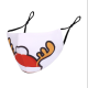 Washable and reusable Christmas printed mask