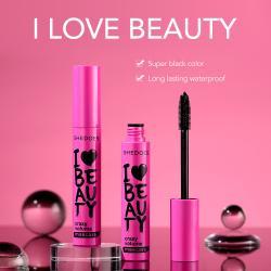 Waterproof Thick Lengthened Not Smudge Large Capacity Four-color Mascara