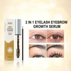 Gold Foil Eyelashe Essence Moisturizing And Nourishing Natural Thick Fine Brush