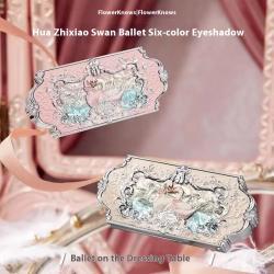Matte Thin And Glittering Pearlescent New Six Color Eyeshadow Palette