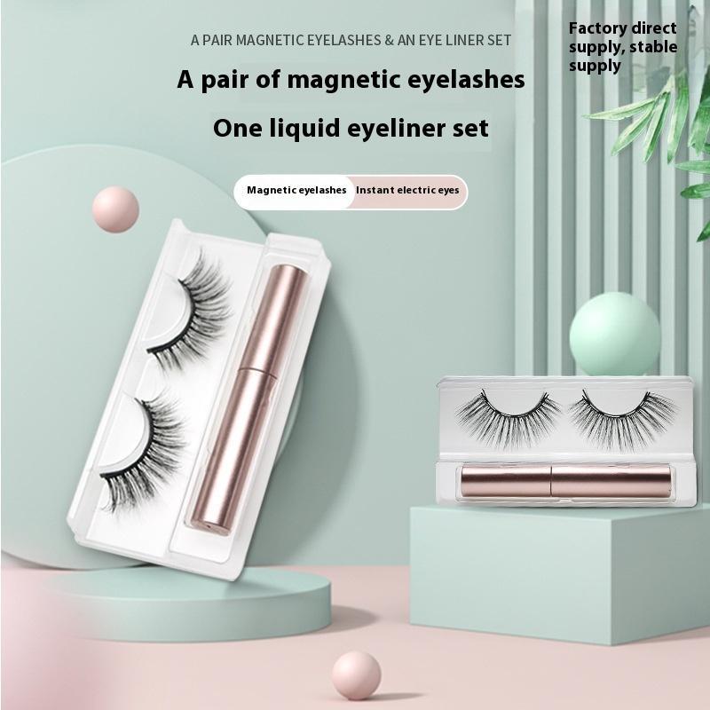 Magnetic Natural Eyelashes Single Pair