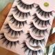 Big Devil Thick False Eyelashes Hard Stems Cross European And American