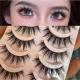 Big Devil Thick False Eyelashes Hard Stems Cross European And American