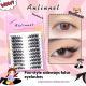 Fox Eye Ten Rows Of False Eyelashes Oblique Flying Single Cluster Split Type