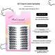 Fox Eye Ten Rows Of False Eyelashes Oblique Flying Single Cluster Split Type