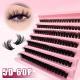 5D Messy 40p 60p Thick Hot Melt False Eyelashes