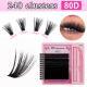 Segmented Hot Melt Single Cluster Large Capacity Thick Eyelash Suit