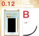 Super Soft Double Maojian Tea Flat Hair False Eyelashes