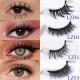 European And American Reusable Waterproof Natural Thick Magnetic False Eyelashes