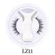 European And American Reusable Waterproof Natural Thick Magnetic False Eyelashes
