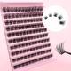 Ten Rows Of Natural Curling Mixed Length DIY Cluster Individual False Eyelash Segment False Eyelashes
