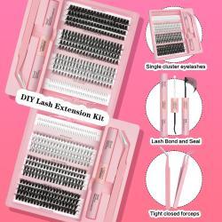DIY Single False Eyelashes MIX Thick Natural Eyelash