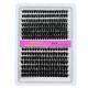 14 Rows 3D Black Cluster Eyelashes 40D 60D 80D Fluffy Soft