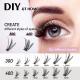 Eyelash Extensionkit Four-piece Set Box Single Cluster Natural Eyelash