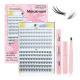 Eyelash Extensionkit Four-piece Set Box Single Cluster Natural Eyelash