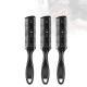 Bulk Black Double-Sided Hair Cutting Brush Bangs Hair Repairer Plastic Comb With Blade