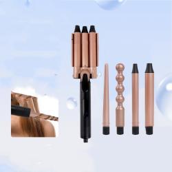 Five In One Multifunctional Curling Iron With Digital Display