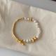 Womens Fashion French Retro Patchwork Bracelet