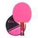 Colorful Pure Wood Single Racket Cover Professional High Elastic Long Handle Horizontal