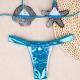 Pure Desire Split Swimsuit Shell Bikini High Sense Suit