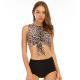 European And American Bikini Seaside Split High Waist Bikini Swimsuit