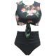 European And American Bikini Seaside Split High Waist Bikini Swimsuit