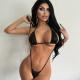 European And American Swimwear Bikini One Piece Swimsuit