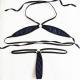 Womens Pajamas See-through Three-point Bikini Suit