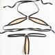 Womens Pajamas See-through Three-point Bikini Suit