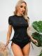 Halter Sexy Slim Fit And Quick-drying Split Swimsuit Outfit