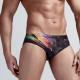 Mens Swimwear Triangle Swimming Shorts Professional Swimming Trunks