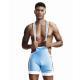 Personality Trendy Sports And Leisure One-piece Vest Suit Mens Fashion Sexy Stretch One-piece Swimsuit