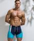 Color Matching Mens Five-point Swimming Trunks Swimming Trunks Seaside Beach Shorts