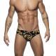 Mens Triangle Swimming Shorts Low Waist Anti-awkward Cup Swim Shorts