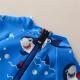 New Boys Short-sleeved Blue Shark One-piece Romper