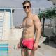 Mens Cartoon Print Color Matching Boxer Shorts