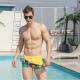 Mens Cartoon Print Color Matching Boxer Shorts