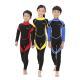 Childrens warm and cold-proof one-piece diving suit