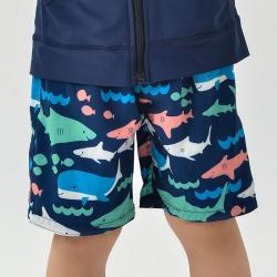 Childrens beach shorts boxer swimming trunks