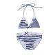 Baby Striped Lace Swimsuit