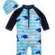 Childrens one-piece swimsuit