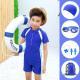Childrens sun protection one-piece swimsuit
